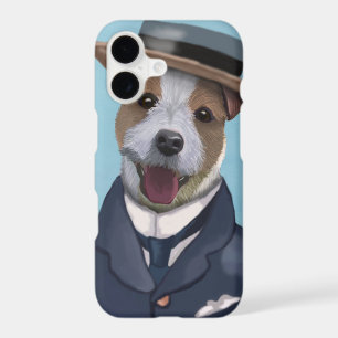 Jack Russell in Boater iPhone 17 Case
