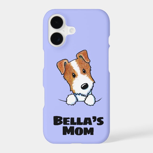 Jack Russell KiniArt Case-Mate iPhone Case (Back)