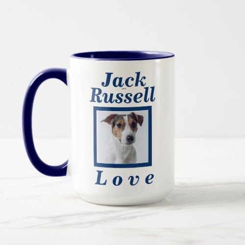 Jack Russell Love Cutest Gift for Her Him Coffee Mug