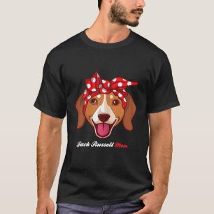 Jack Russell Mom Russel Terrier Cute Birthday Chr T-Shirt