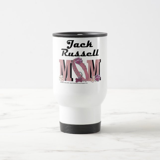 Jack Russell MOM Travel Mug (Center)