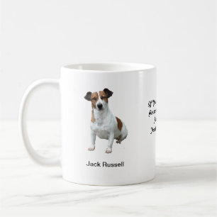 Jack Russell Mug - With two images and a motif
