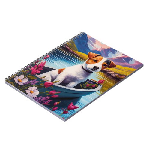 Jack Russell on a Paddle A Scenic Adventure Notebook