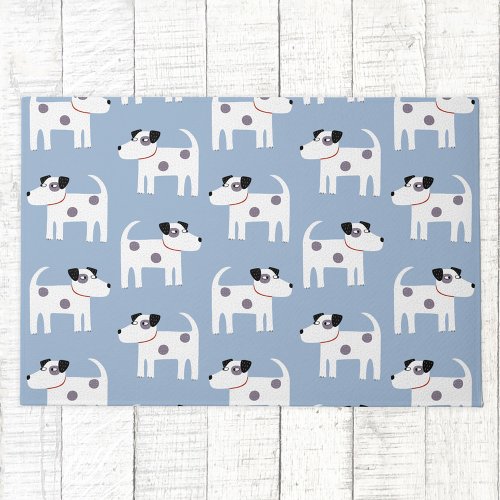 Jack Russell Parson Terrier Dog Pattern Doormat