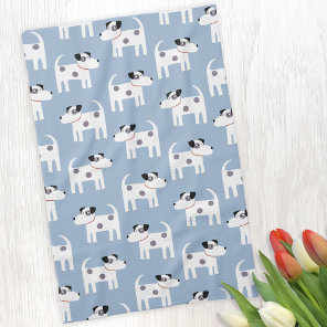 Jack Russell Parson Terrier Dog Pattern Kitchen Towel