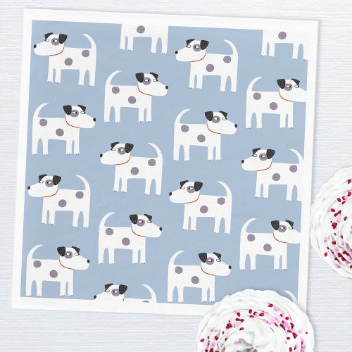 Jack Russell Parson Terrier Dog Pattern Napkins