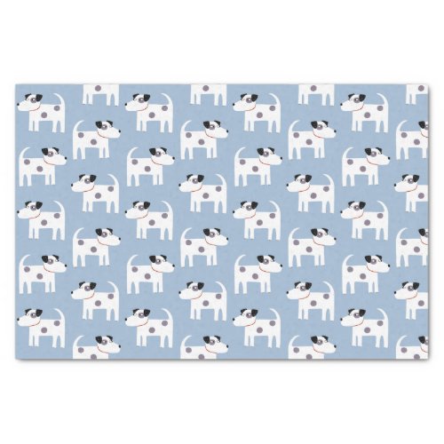 Jack Russell Parson Terrier Dog Pattern Tissue Paper