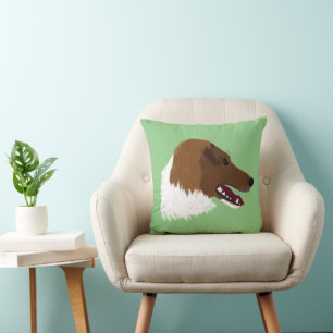 Jack Russell Pet Dog Throw Pillow