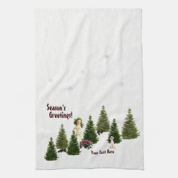 Jack Russell Pink Poinsettias Kitchen Towel by 4westies at Zazzle