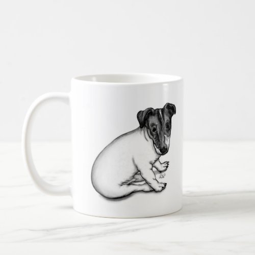 Jack Russell Puppy 10 weeks old Coffee Mug