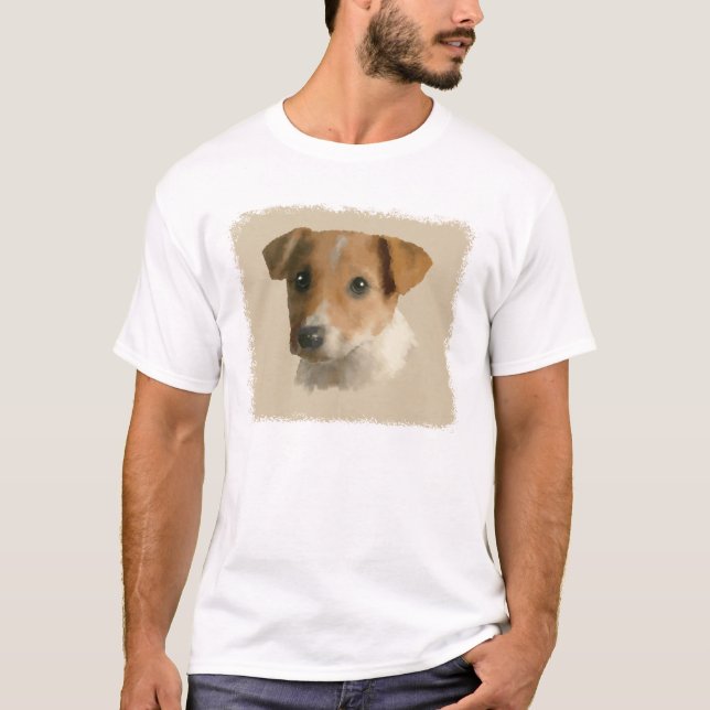 Jack Russell Puppy T-Shirt (Front)