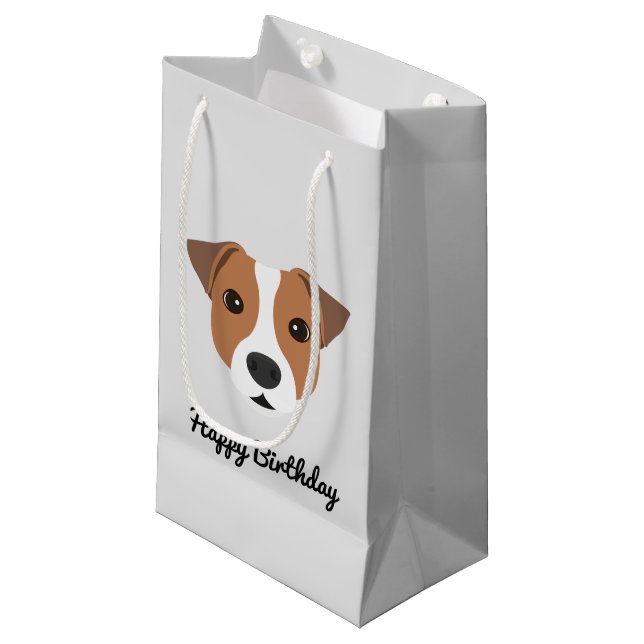 Jack Russell Small Gift Bag (Front Angled)