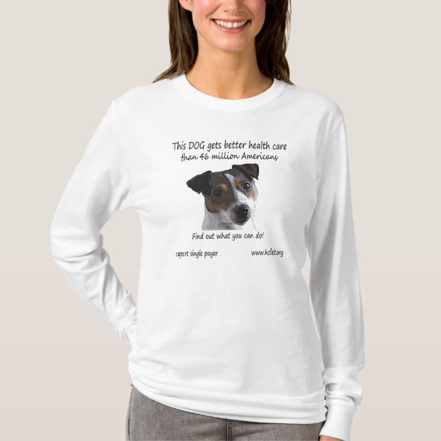 Jack Russell Sweatshirt T-Shirt (Front)
