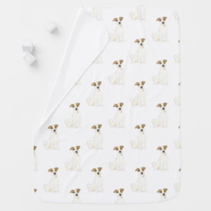 Jack Russell Terrier Baby Blanket