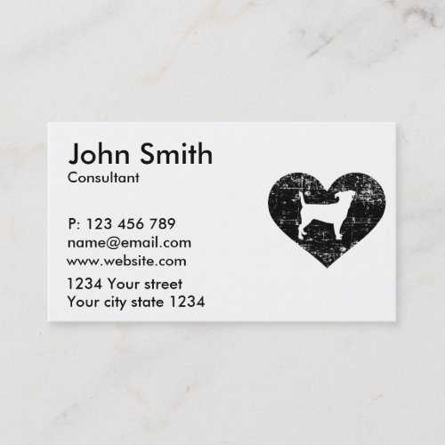 Jack Russell Terrier Business Card