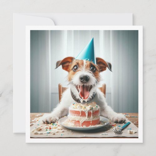 Jack Russell Terrier card Jack Russell Terrier Invitation