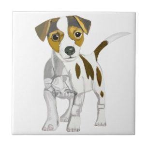 Jack Russell Terrier Ceramic Tile