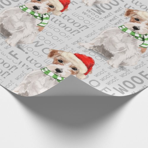 JACK RUSSELL TERRIER Christmas for Dog Lovers Wrapping Paper