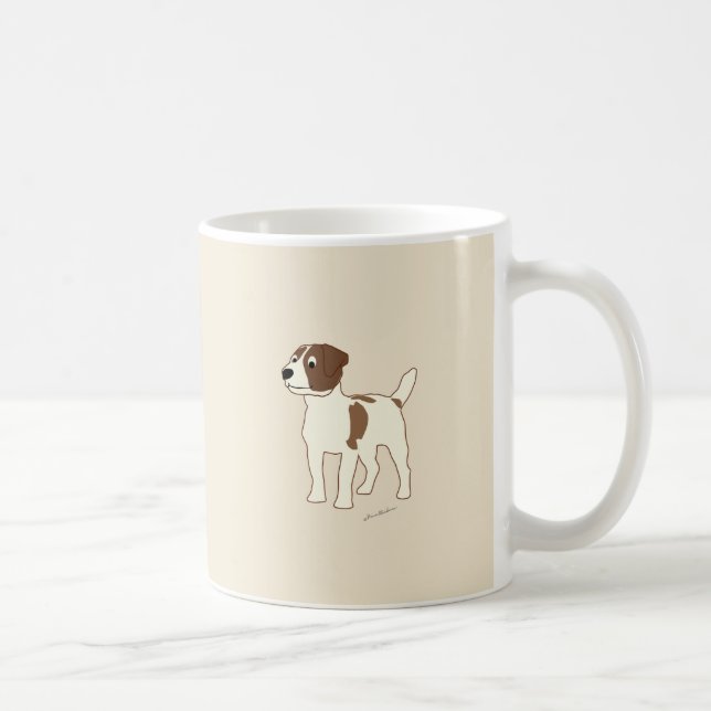 Jack Russell Terrier Coffee Mug (Right)