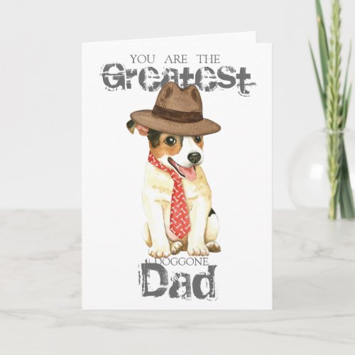 Jack Russell Terrier Dad Card