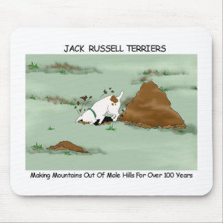 Jack Russell Terrier Digging Mousepad