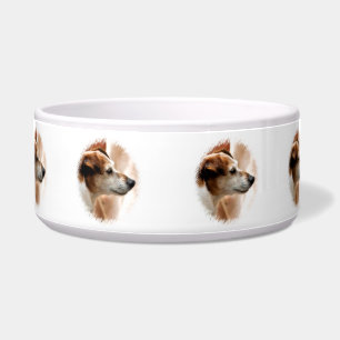JACK RUSSELL TERRIER DOG BOWL