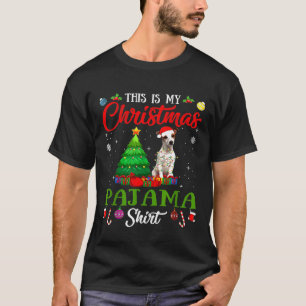 Jack Russell Terrier Dog Christmas Lights Santa Xm T-Shirt