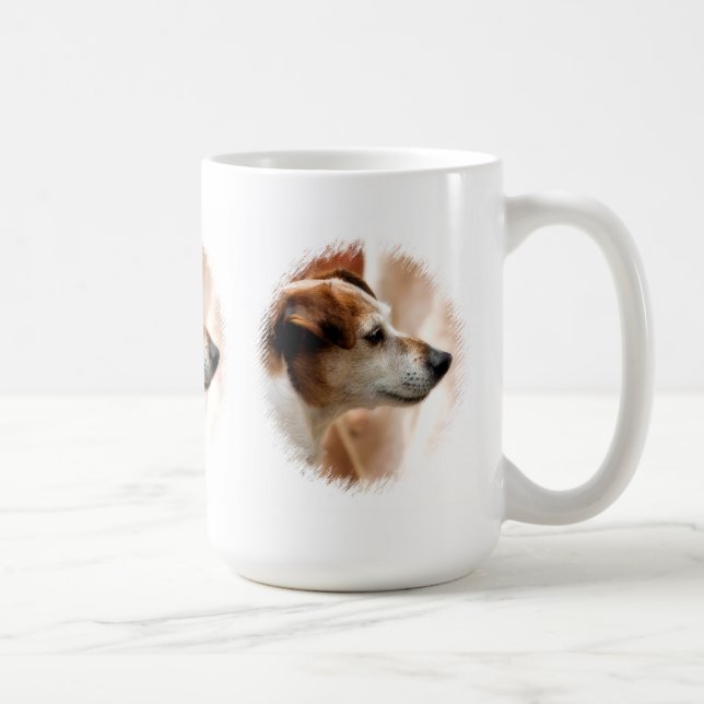 JACK RUSSELL TERRIER DOG COFFEE MUG (Right)