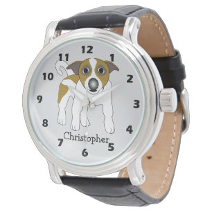 Jack Russell Terrier Dog Design Watch