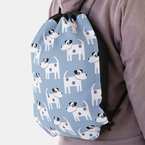 Jack Russell Terrier Dog Drawstring Bag