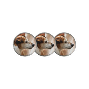 JACK RUSSELL TERRIER DOG GOLF BALL MARKER