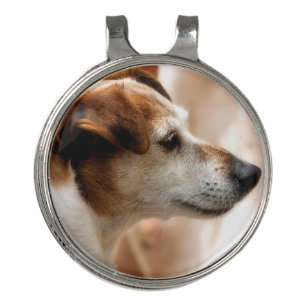 JACK RUSSELL TERRIER DOG GOLF HAT CLIP