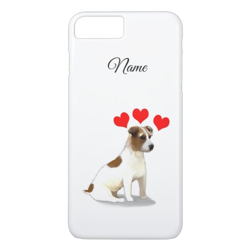Jack Russell Terrier Dog Hearts Case_Mate iPhone C iPhone 8 Plus7 Plus Case
