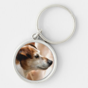 JACK RUSSELL TERRIER DOG KEYCHAIN