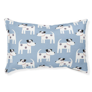 Jack Russell Terrier Dog Pattern Pet Bed
