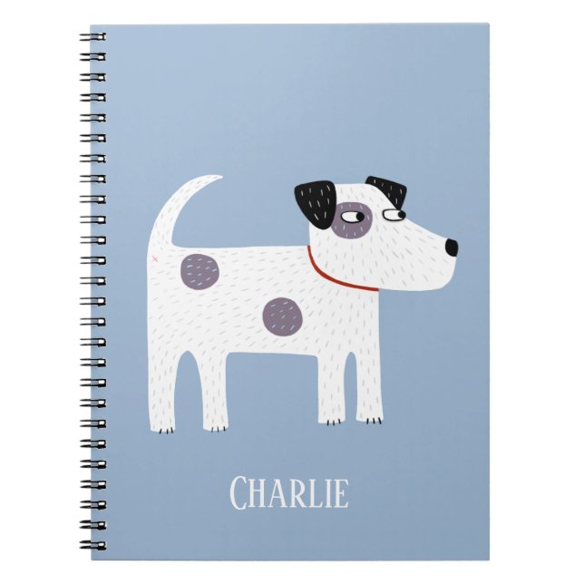 Jack Russell Terrier Dog Personalized Notebook (Front)