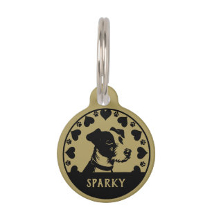 Jack Russell Terrier Dog Pet ID Tag