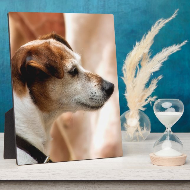 JACK RUSSELL TERRIER DOG PLAQUE (Side)