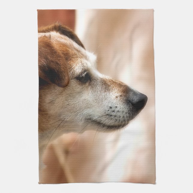 JACK RUSSELL TERRIER DOG TOWEL (Vertical)