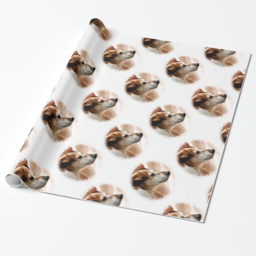 JACK RUSSELL TERRIER DOG WRAPPING PAPER