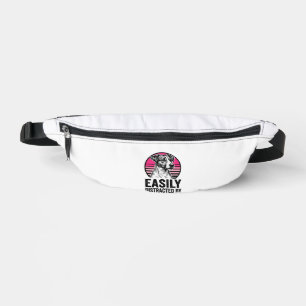 Jack Russell Terrier Easily Distracted Vintage Shi Fanny Pack