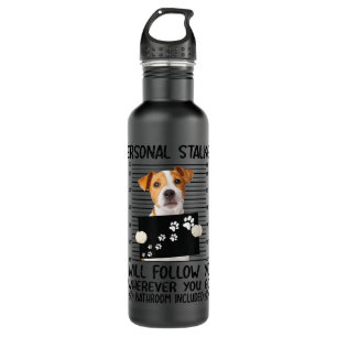 Jack Russell Terrier Gifts Jack Russell Dad R Stainless Steel Water Bottle