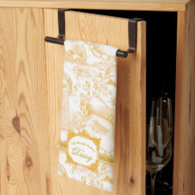 JACK RUSSELL Terrier Gold Toile