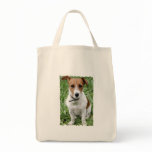 Jack Russell Terrier Grocery Tote Bag