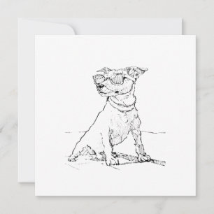 Jack Russell Terrier Holiday Card