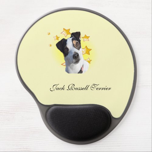 Jack Russell Terrier Hunting Dog is a Star   Gel Mouse Pad