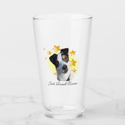 Jack Russell Terrier Hunting Dog is a Star Glass