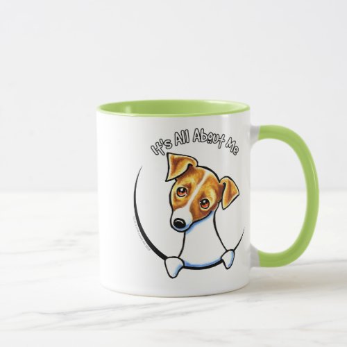 Jack Russell Terrier IAAM Off_Leash Art Mug