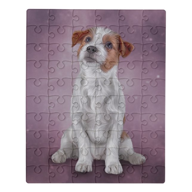 Jack Russell Terrier Jigsaw Puzzle (Puzzle Vertical)