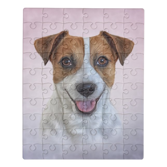 Jack Russell Terrier Jigsaw Puzzle (Puzzle Vertical)